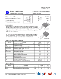 Datasheet AP09N70P manufacturer A-Power