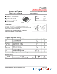 Datasheet AP2428GEY manufacturer A-Power