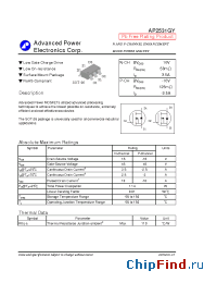 Datasheet AP2531GY manufacturer A-Power