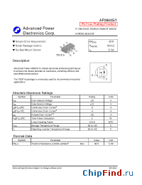 Datasheet AP2603GY manufacturer A-Power