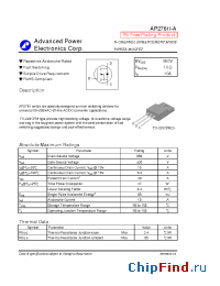 Datasheet AP2761I-A manufacturer A-Power