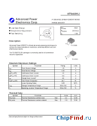 Datasheet AP3403H manufacturer A-Power