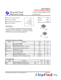 Datasheet AP4415GJ manufacturer A-Power