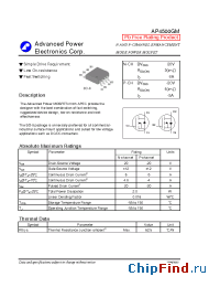 Datasheet AP4500GM manufacturer A-Power