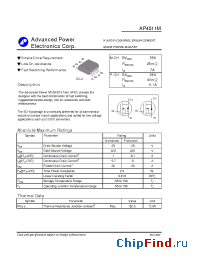 Datasheet AP4511M manufacturer A-Power