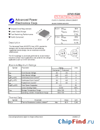 Datasheet AP4515GM manufacturer A-Power