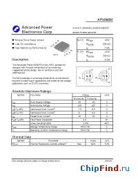 Datasheet AP4565M manufacturer A-Power