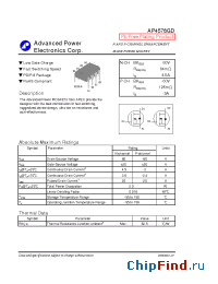 Datasheet AP4578GD manufacturer A-Power