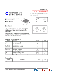 Datasheet AP4920GM manufacturer A-Power