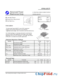 Datasheet AP60L02P manufacturer A-Power