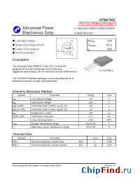 Datasheet AP6679GI manufacturer A-Power