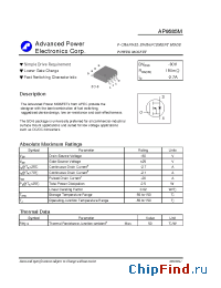 Datasheet AP9585M manufacturer A-Power