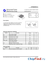 Datasheet AP9926EM-A manufacturer A-Power