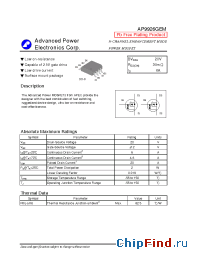Datasheet AP9926GEM manufacturer A-Power