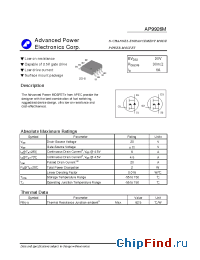 Datasheet AP9926M manufacturer A-Power