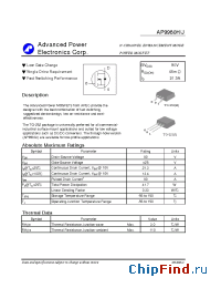 Datasheet AP9980H manufacturer A-Power
