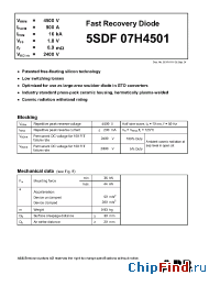 Datasheet 5SDF07H4501 manufacturer ABB