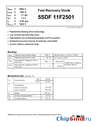Datasheet 5SDF11F2501 manufacturer ABB