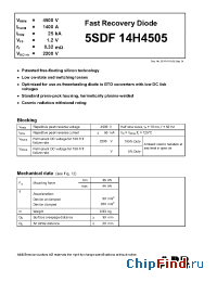 Datasheet 5SDF14H4505 manufacturer ABB