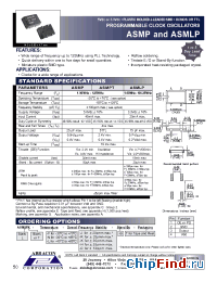 Datasheet ASMPASMLP manufacturer Abracon
