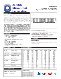 Datasheet AK5328192W-70 manufacturer Accutek