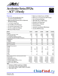Datasheet A1425A-1C manufacturer Actel