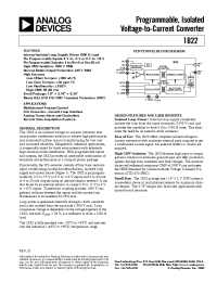 Datasheet 1B22 manufacturer Analog Devices