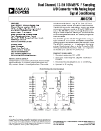 Datasheet AD10200 manufacturer Analog Devices