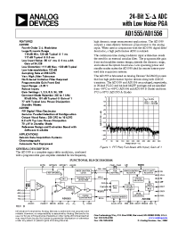Datasheet AD1555 manufacturer Analog Devices