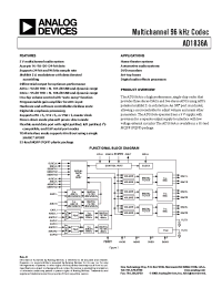 Datasheet AD1836AAS manufacturer Analog Devices