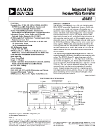 Datasheet AD1892 manufacturer Analog Devices