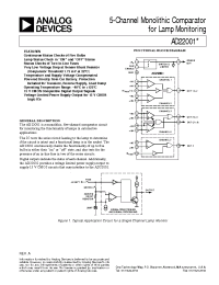 Datasheet AD22001 manufacturer Analog Devices