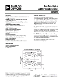 Datasheet AD22284-A manufacturer Analog Devices