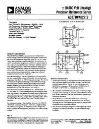 Datasheet AD2710L manufacturer Analog Devices
