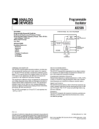 Datasheet AD2S99BP manufacturer Analog Devices