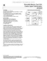 Datasheet AD5235BRU25 manufacturer Analog Devices