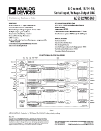 Datasheet AD5363 manufacturer Analog Devices