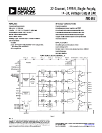 Datasheet AD5383BST-5 manufacturer Analog Devices