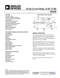 Datasheet AD5398 manufacturer Analog Devices