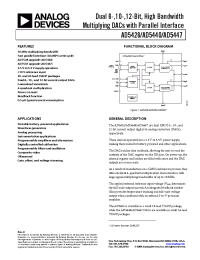 Datasheet AD5428YRU manufacturer Analog Devices