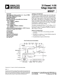 Datasheet AD5532-1 manufacturer Analog Devices