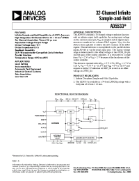 Datasheet AD5532ABC-1 manufacturer Analog Devices