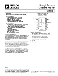 Datasheet AD5539J manufacturer Analog Devices