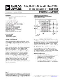 Datasheet AD5628BRUZ-2 manufacturer Analog Devices