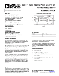 Datasheet AD5663R manufacturer Analog Devices