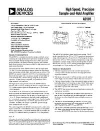 Datasheet AD585A manufacturer Analog Devices
