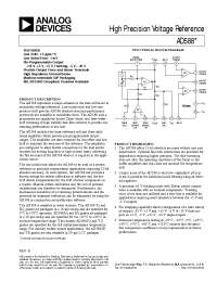 Datasheet AD588B manufacturer Analog Devices