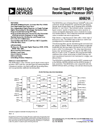 Datasheet AD6624A manufacturer Analog Devices