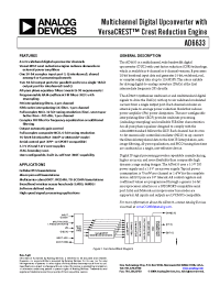 Datasheet AD6633 manufacturer Analog Devices