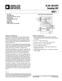 Datasheet AD677B manufacturer Analog Devices
